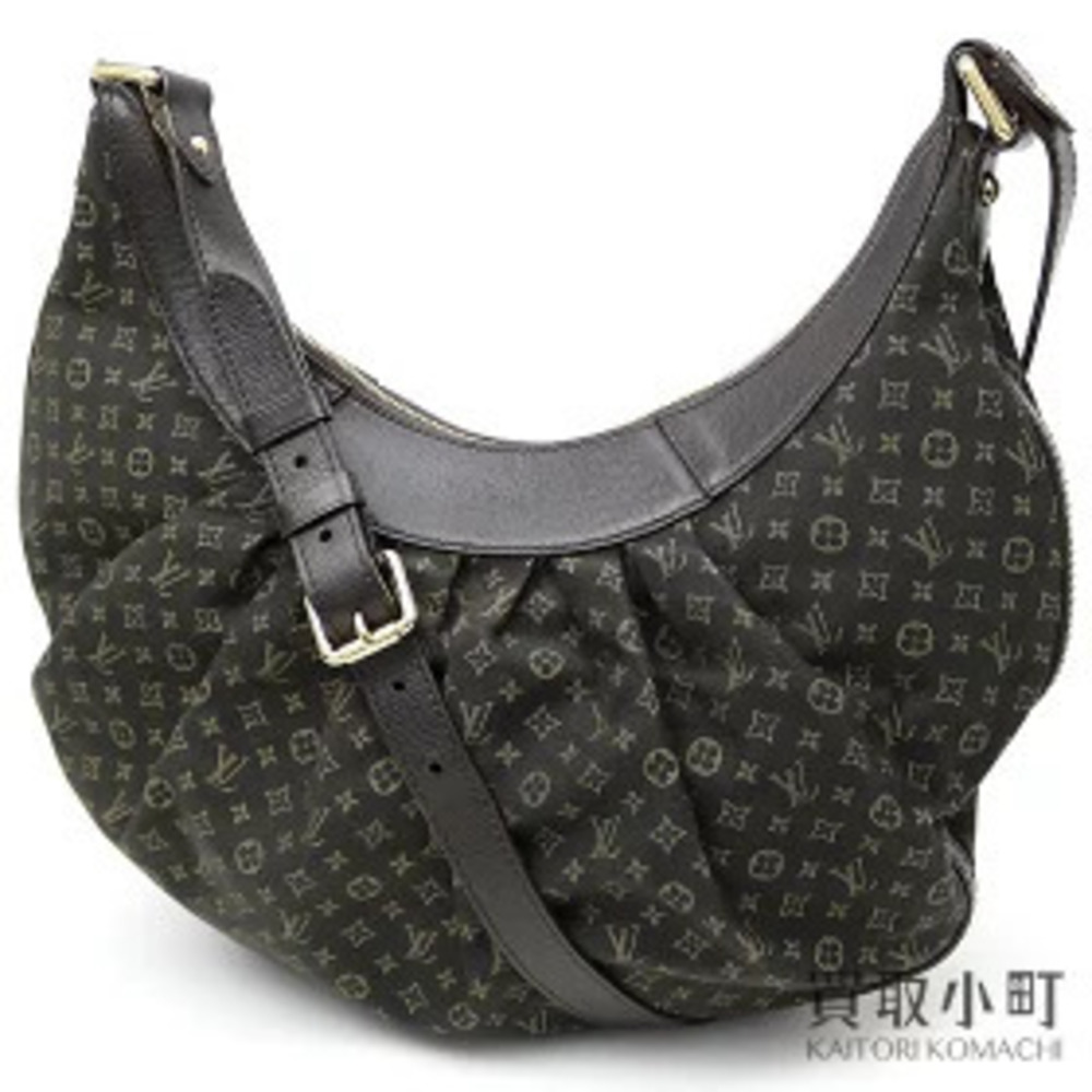 Louis Vuitton Rhapsody Monogram Idylle Fusain Canvas Shoulder Bag Crossbody LV
